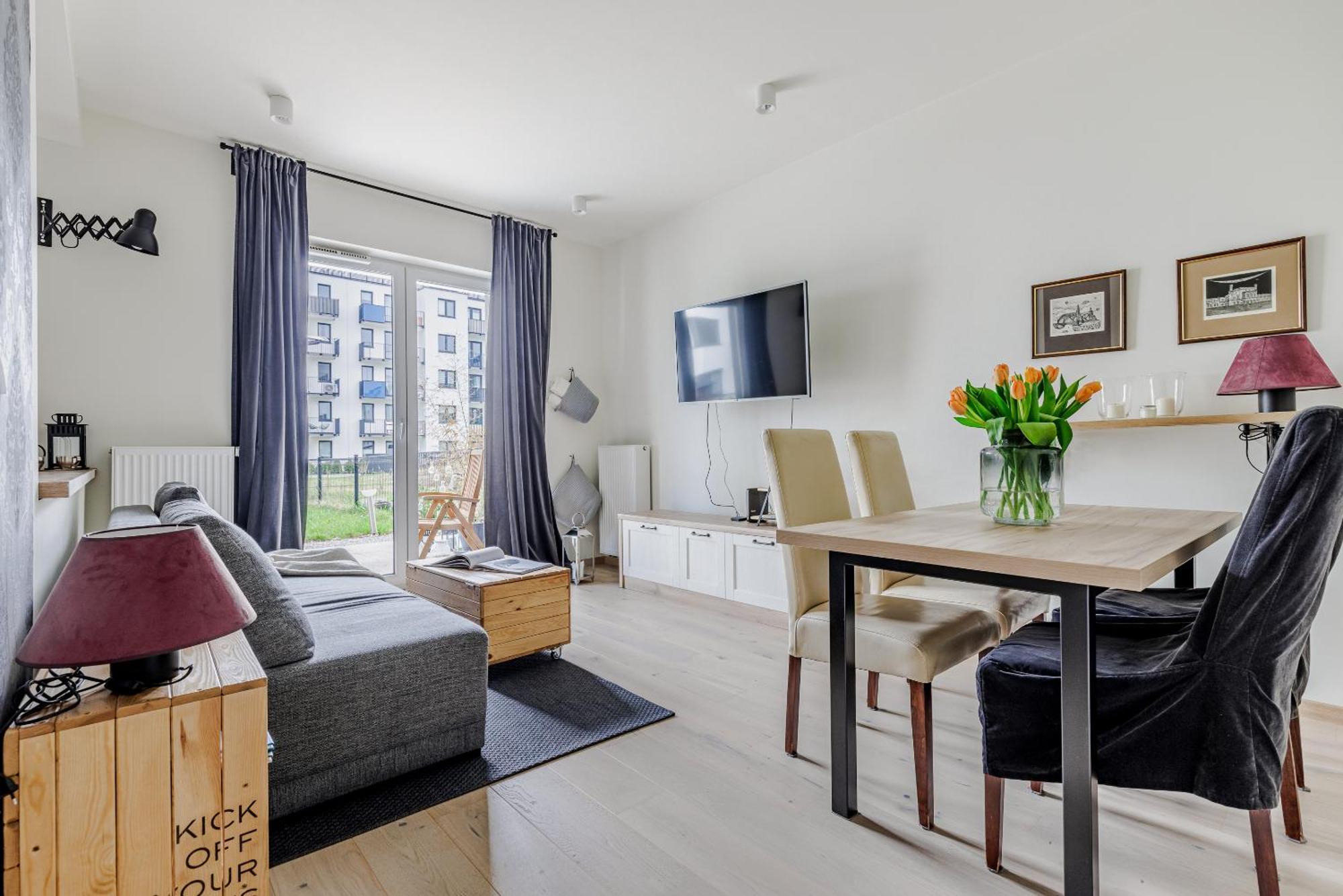 Relax&Comfort New Waw 50 Sqm With Terrace, Garden, Free Parking And Ac Varsóvia Exterior foto